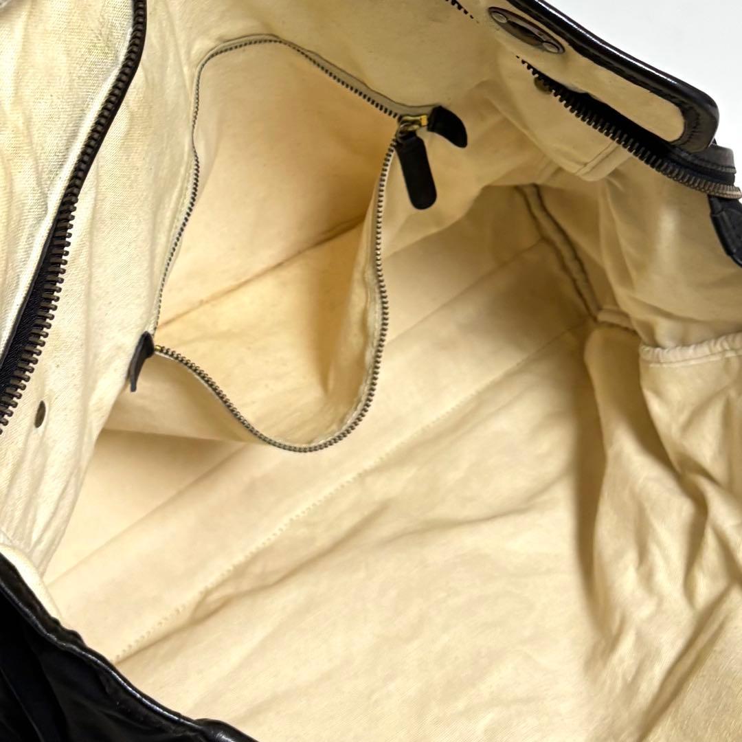 フェリージ ブリーフケース ショルダーバッグ 2way ターンロック ブラック