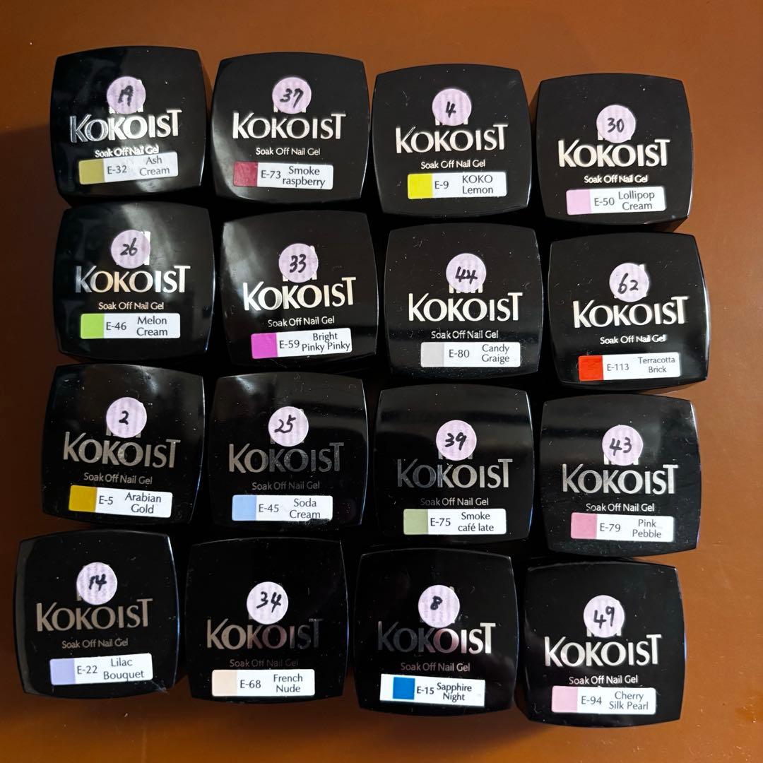 訳あり 中古カラージェル 93個セット＋おまけ ココイスト ラピジェル等