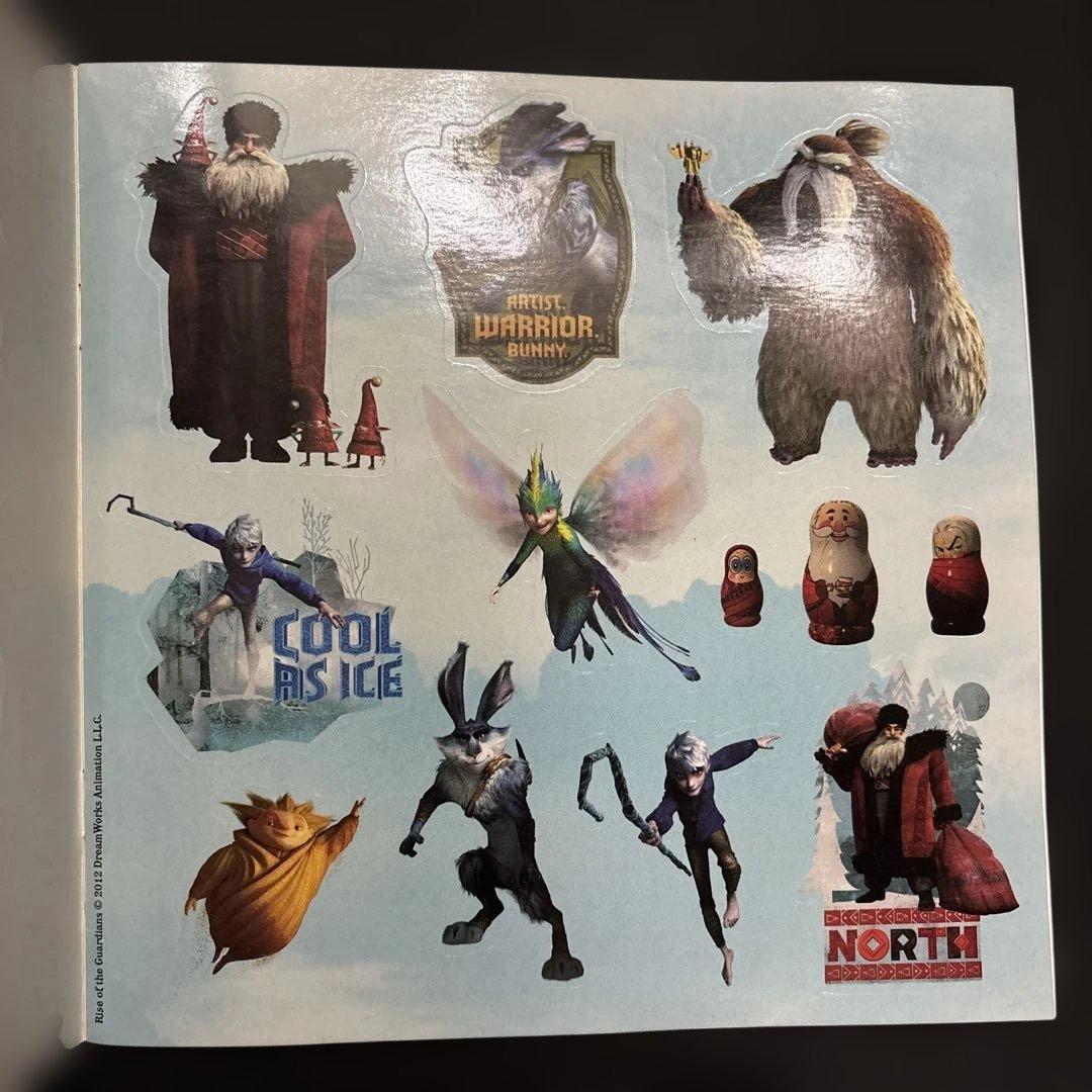 Rise of the Guardians ステッカー付き洋書絵本