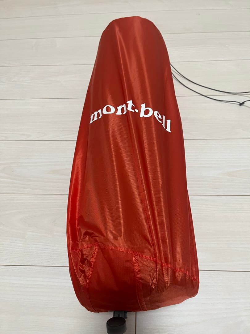 【美品・1回使用】モンベル CAMP PAD 50 180cm ポンプバッグ付き