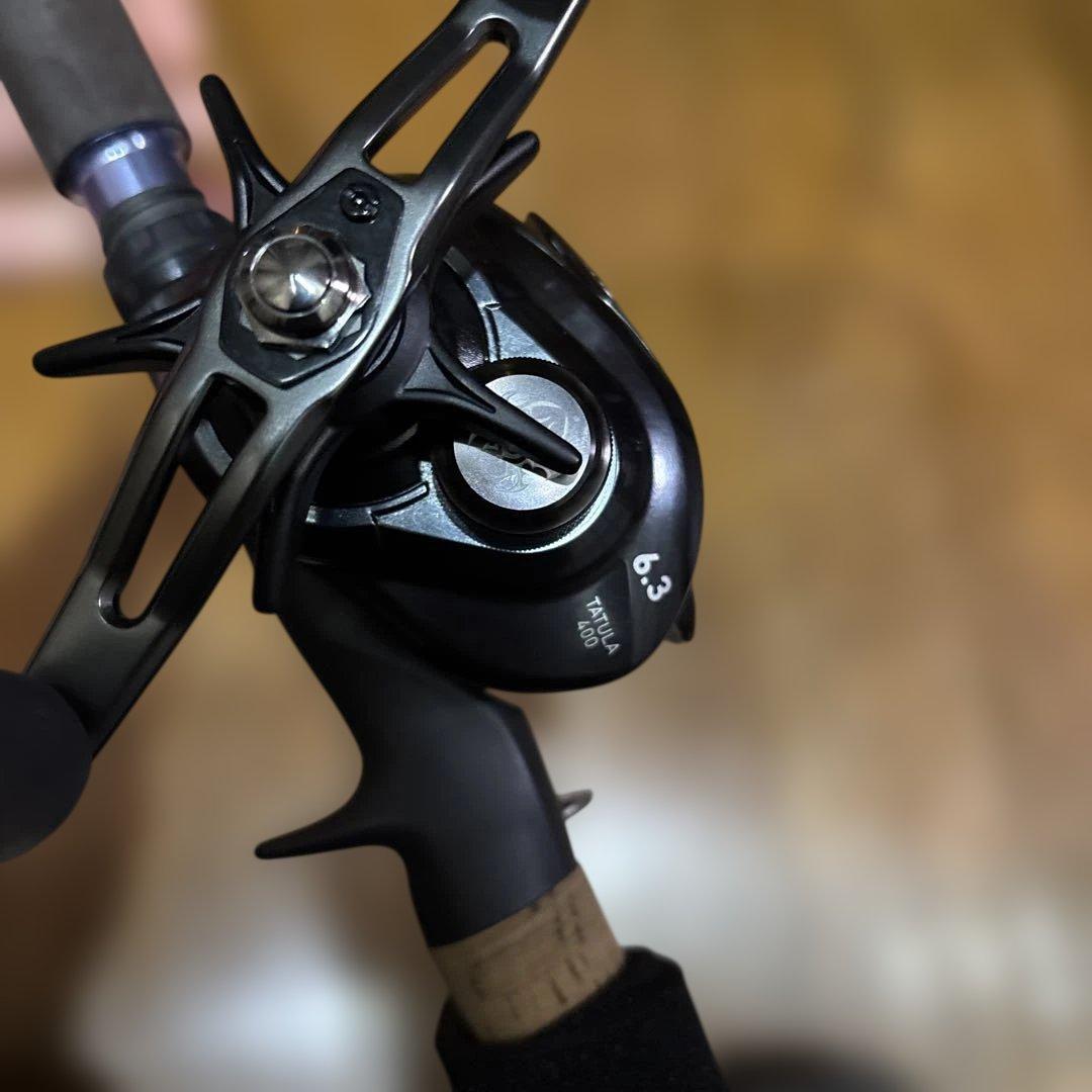 ツララ　エルホリゾンテ75 ダイワ タトゥーラTATULA TW400 セット