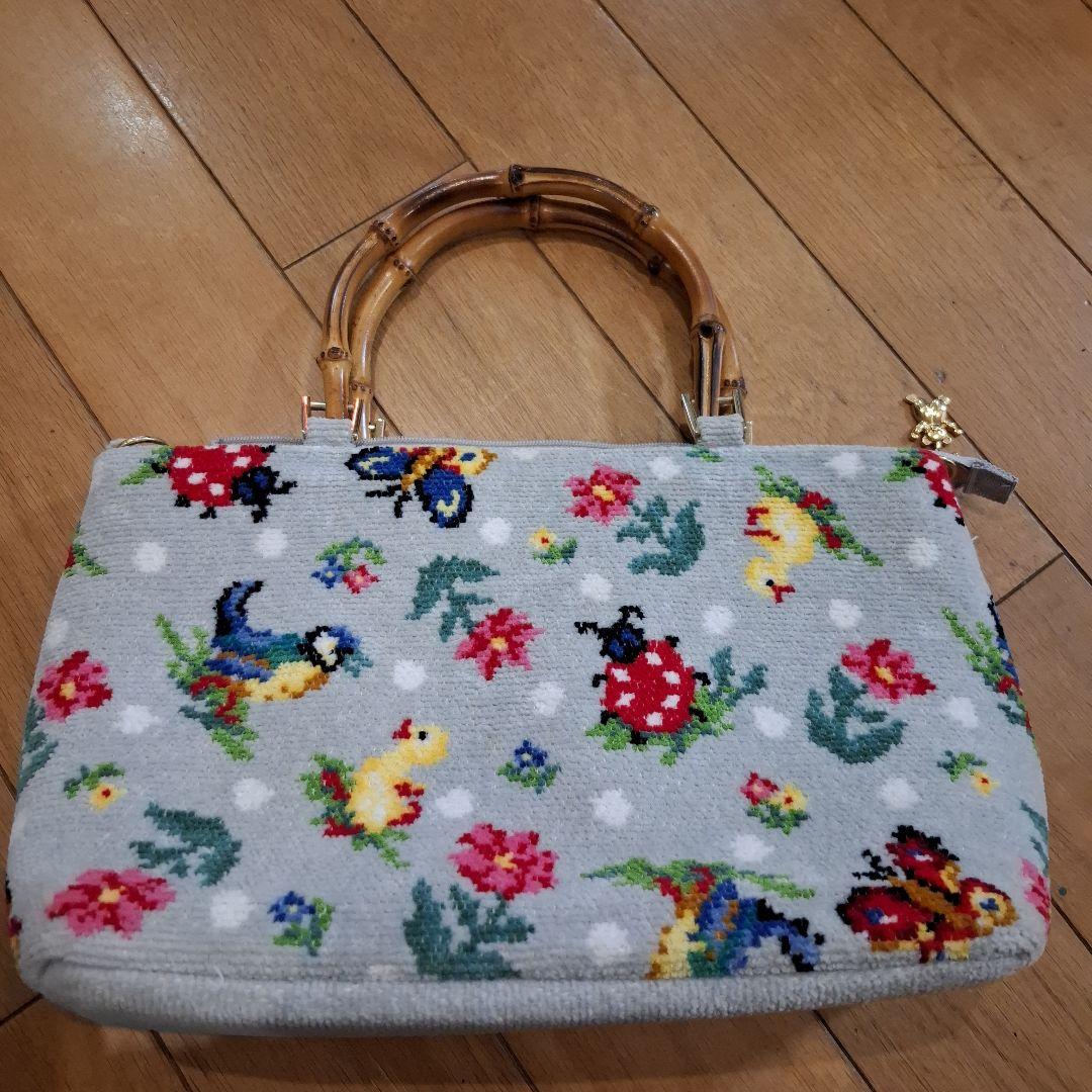 フェイラー バンブー ハイジ ハンドバッグ