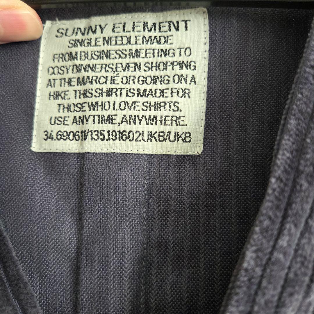 SUNNY ELEMENT　Museum Shirt　パープル