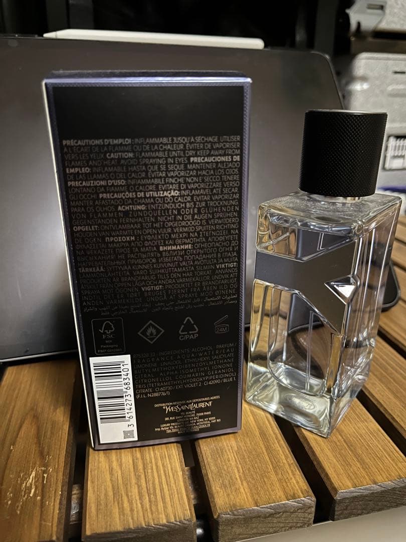 香水(男性用) Yves Saint Laurent Y EDT 100ml