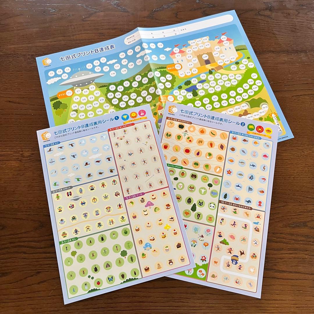 【美品】七田式プリントB 全30冊セット