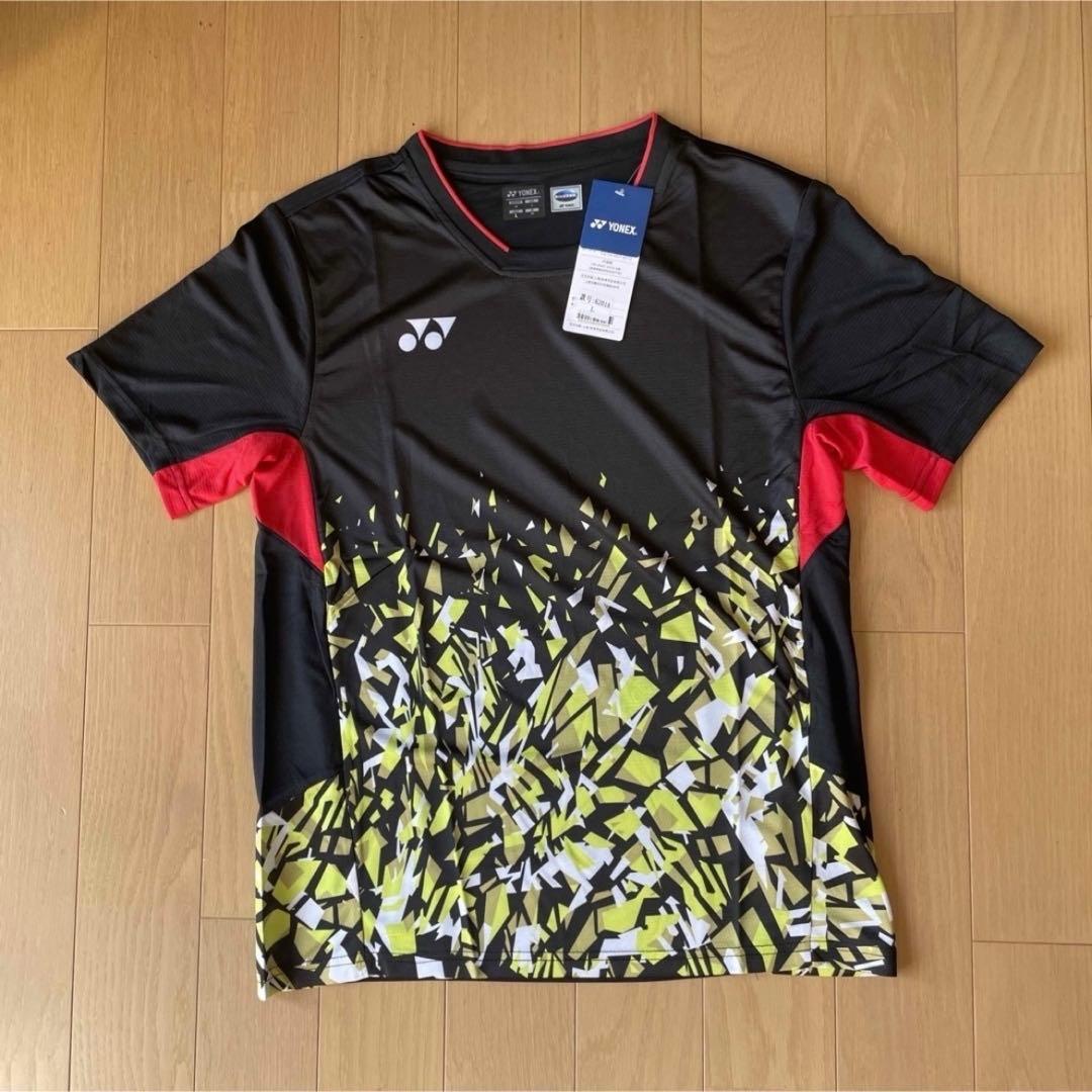 ヨネックス　YONEX ゲームシャツ　新品　サイズXLブラック