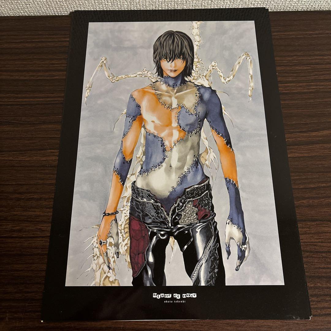 【初版】小畑健 画集 blanc et noir イラスト集