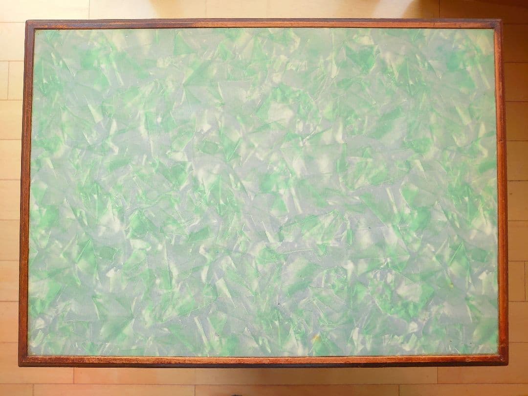 昭和レトロ レトロポップ チェスト タンス 引き出し グリーン 緑色 古道具