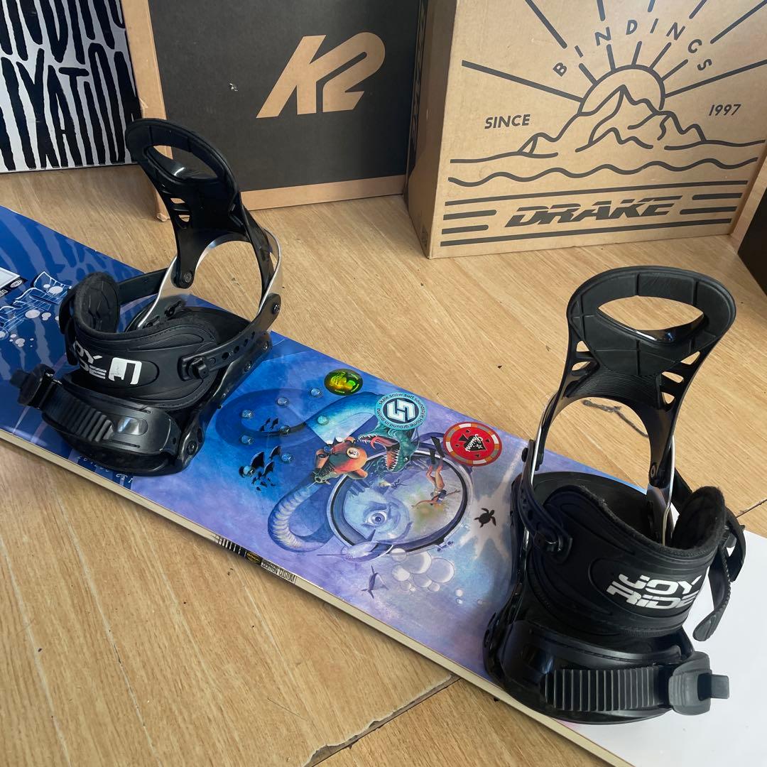 BURTON　バートン　カスタムバインディング付スノーボードセット　CUSTOM