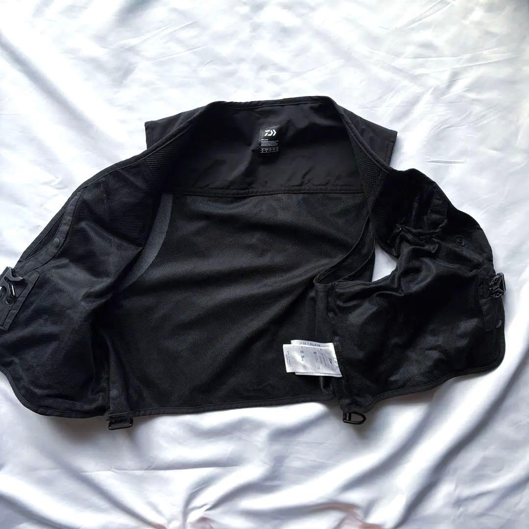 daiwa pier39 フィッシングベスト ブラック 黒 Mサイズ