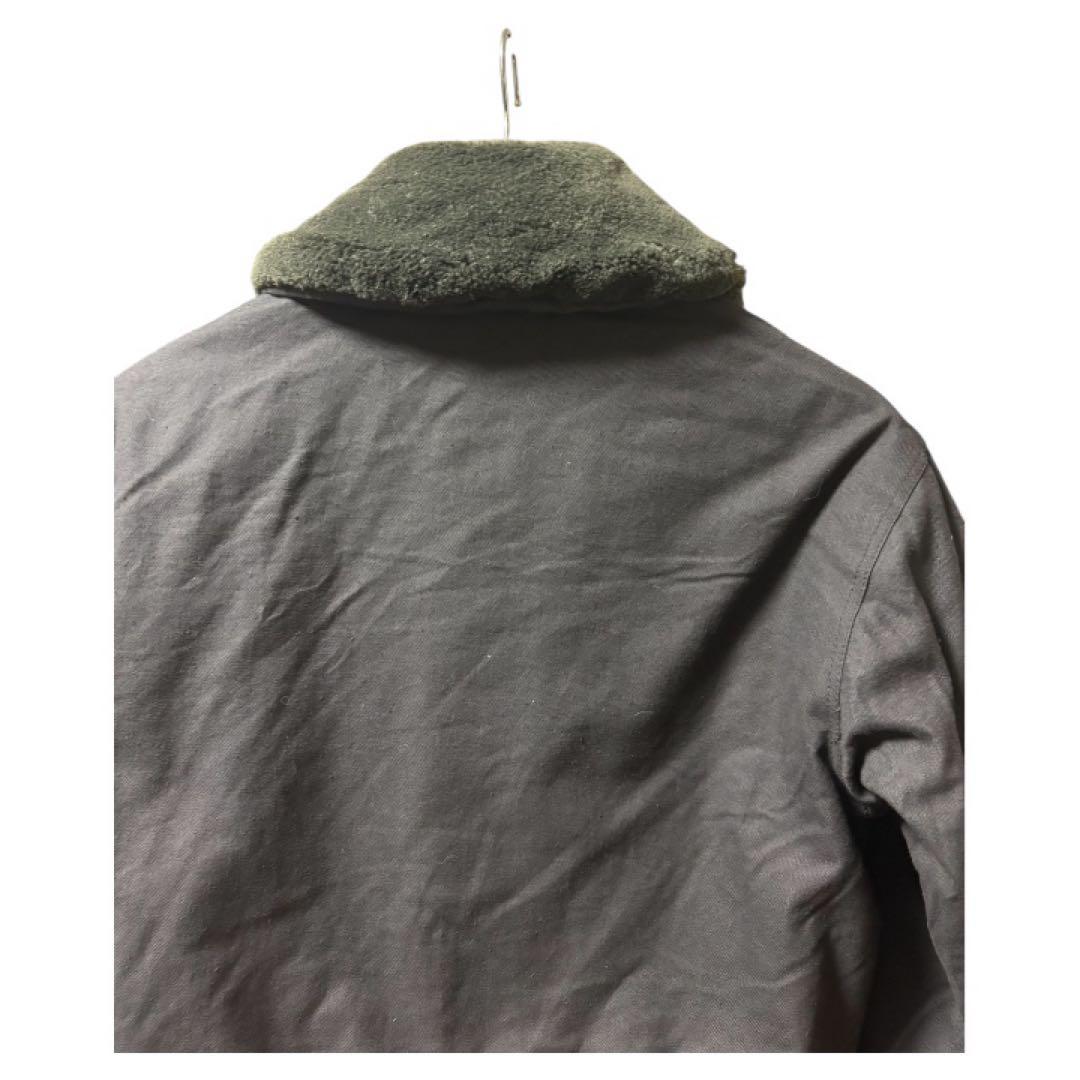 東ドイツ軍 襟ボア ジャケット k44 ブラック 中綿 NVA