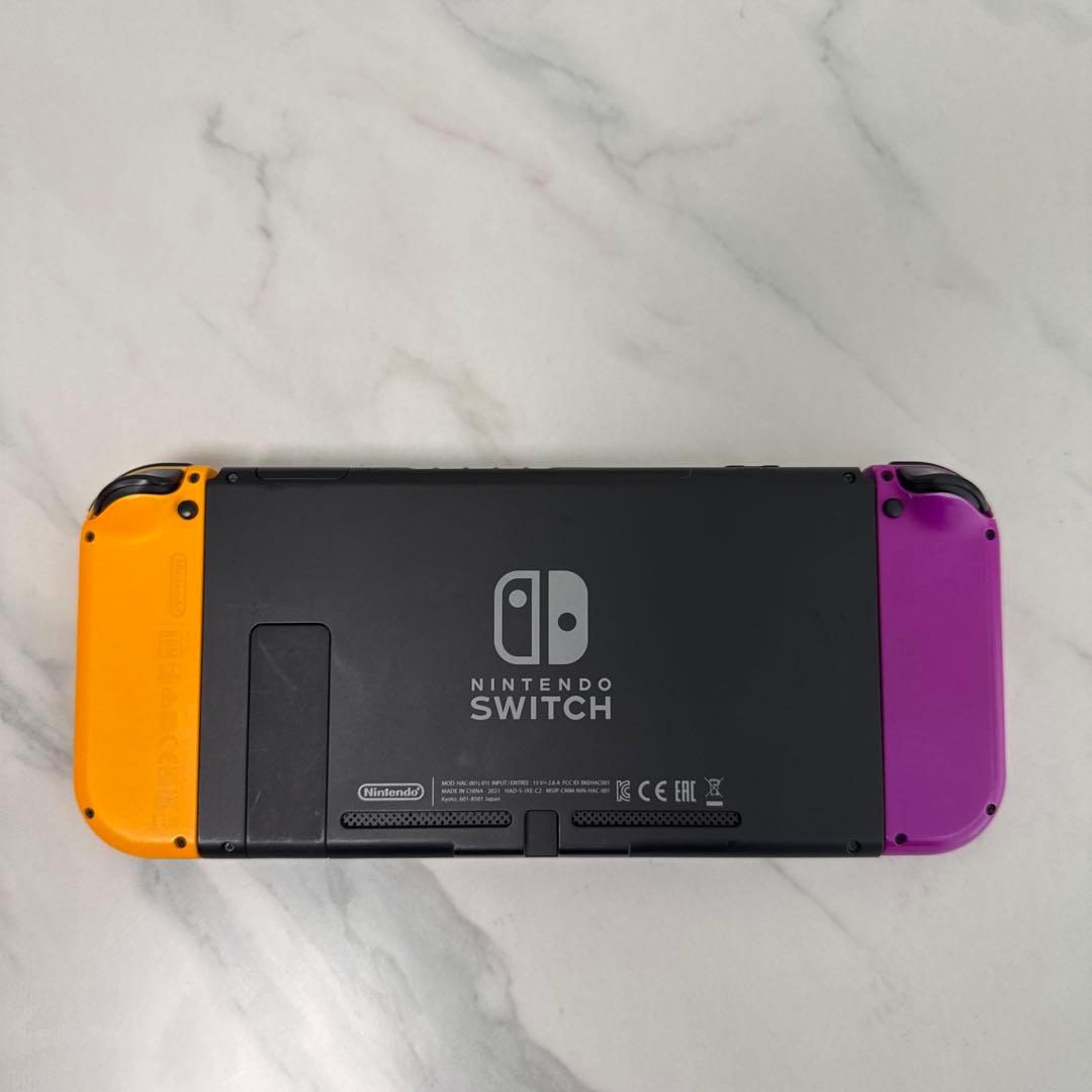 Nintendo Switch 本体 紫とオレンジのジョイコン