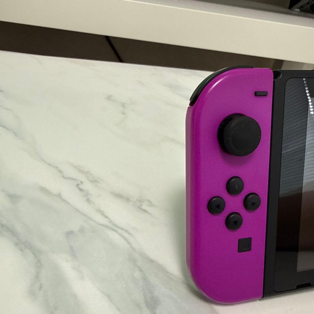 Nintendo Switch 本体 紫とオレンジのジョイコン