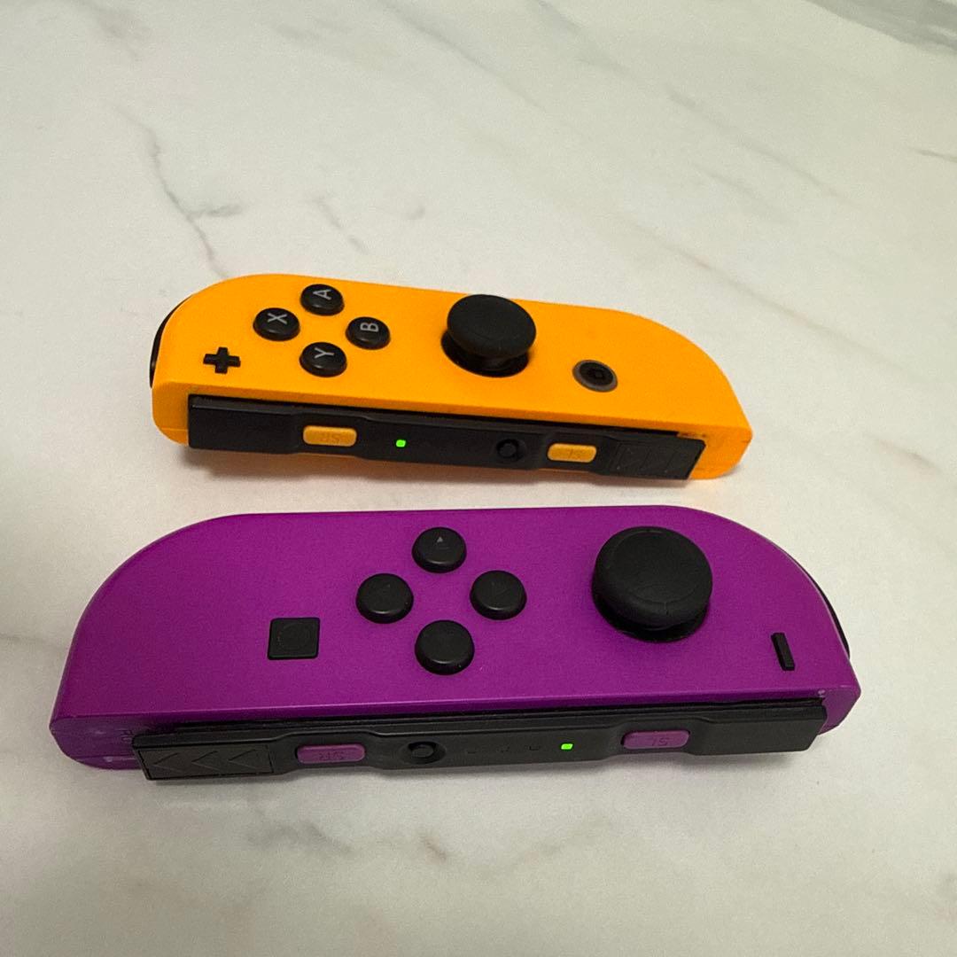 Nintendo Switch 本体 紫とオレンジのジョイコン