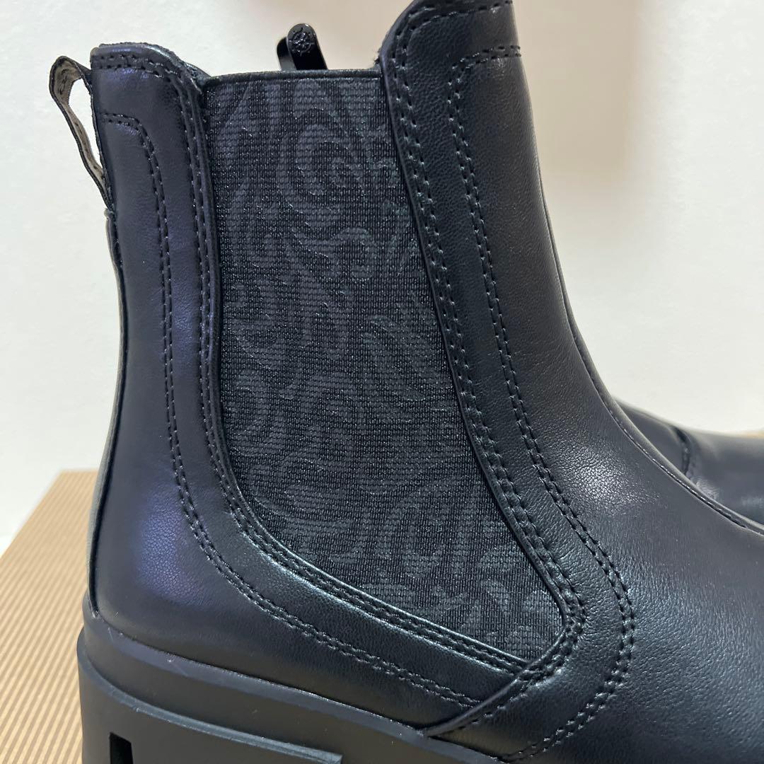 ☆新品未使用☆bussola 【ブソラ】ブラック サイドゴアブーツ size37