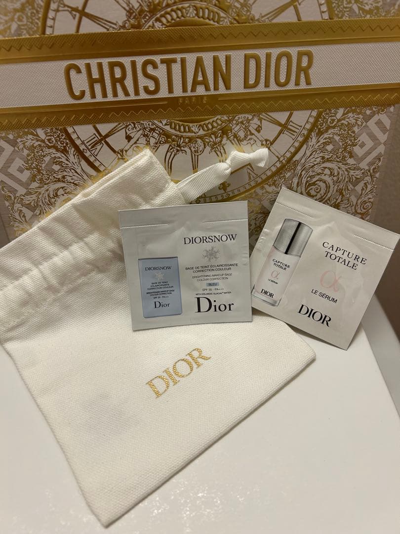 Dior ビューティ＆ケア セット　(未使用品) +布袋コスメサンプル付き