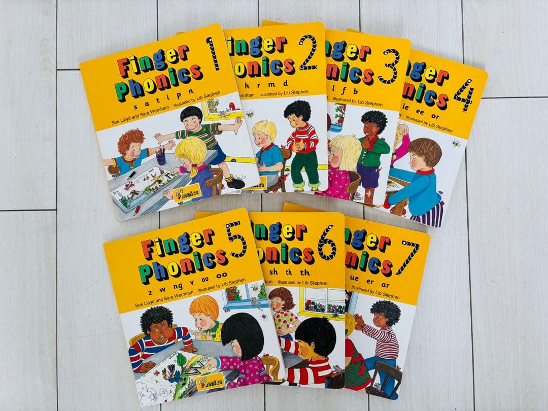 Finger Phonics 7冊セット