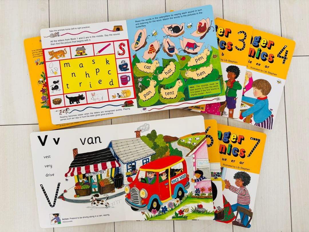 Finger Phonics 7冊セット