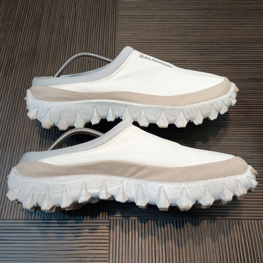 SALOMON サロモン スノークロッグ 白 27.5センチ