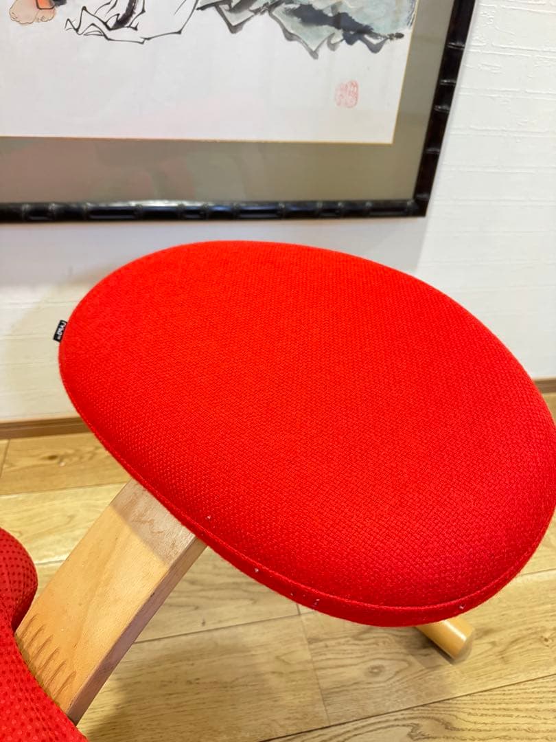 Rybo BalansEASY バランスチェア 金ロゴ 専用カバー付き 姿勢矯正