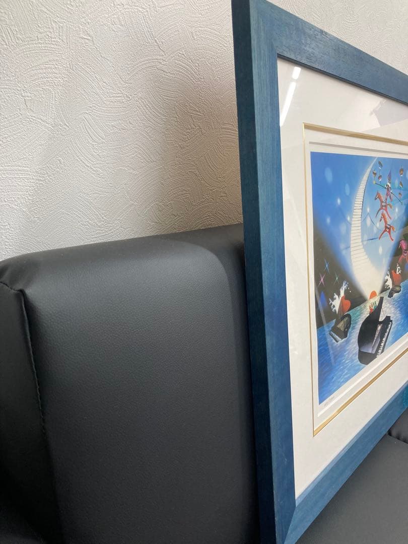 【希少】藤城清治「日の出のプレリュード」限定800部/作品保証書付き/サイン入り