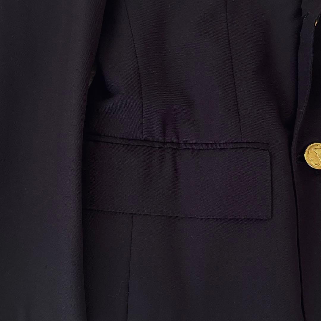 保管用カバー付✨大きいサイズ ポロバイラルフローレン 紺ブレ ダブル 金ボタン