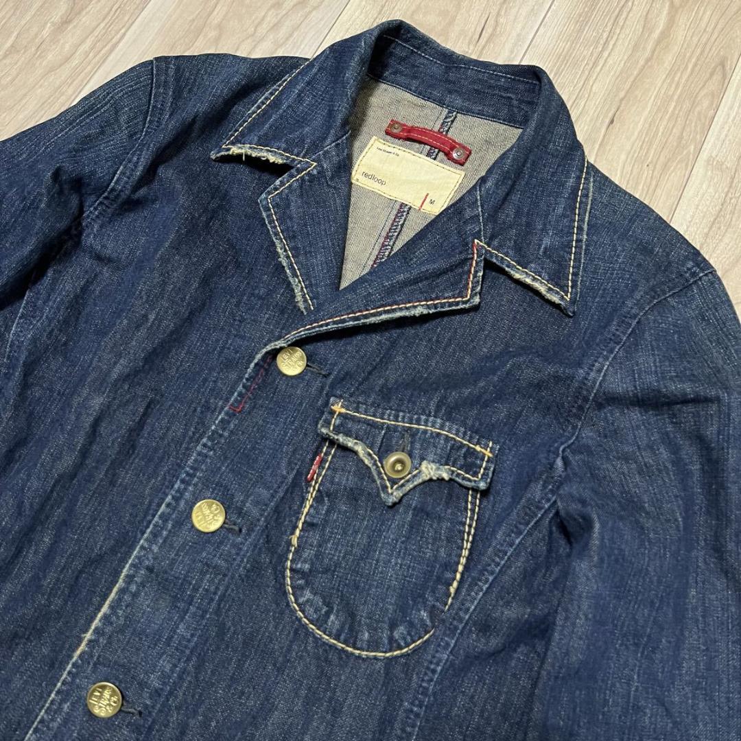 USED加工 LEVI'S カバーオール デニムジャケット R-8524