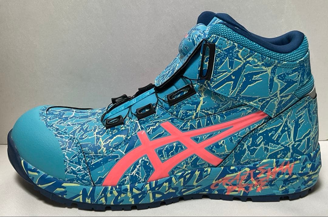 ②−1アシックス安全靴限定品ウィンジョブCP304BOA MAGMA27.0cm