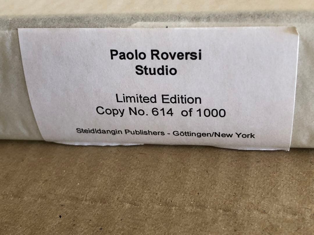 アート・デザイン・音楽 Paolo Roversi: Studio (Limited Edition)