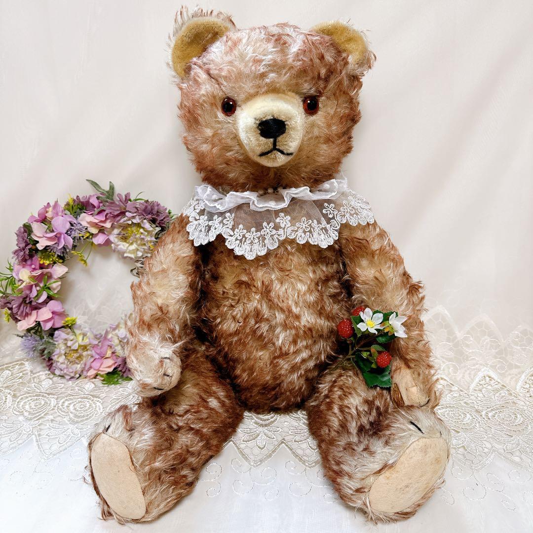 ❤️うさぽん様❤️ アンティークベア　2体セット