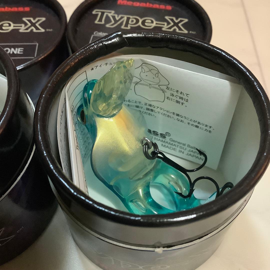 メガバス　タイプX　ソーダボーン　新品箱入　3個セット⭐︎