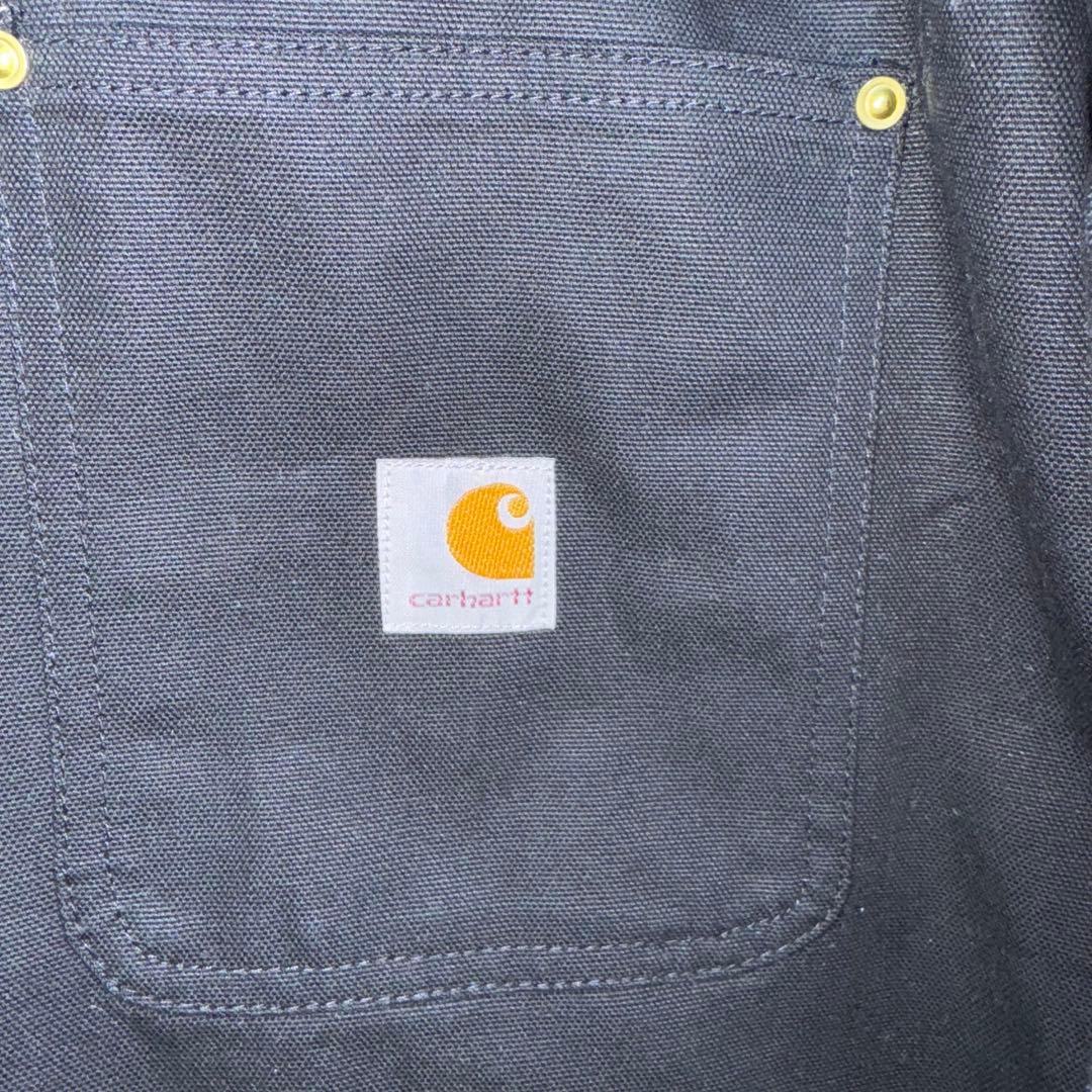 こ*ん様 美品！！カーハート デニム　チョアコート　カバーオール　2XL ブラッ