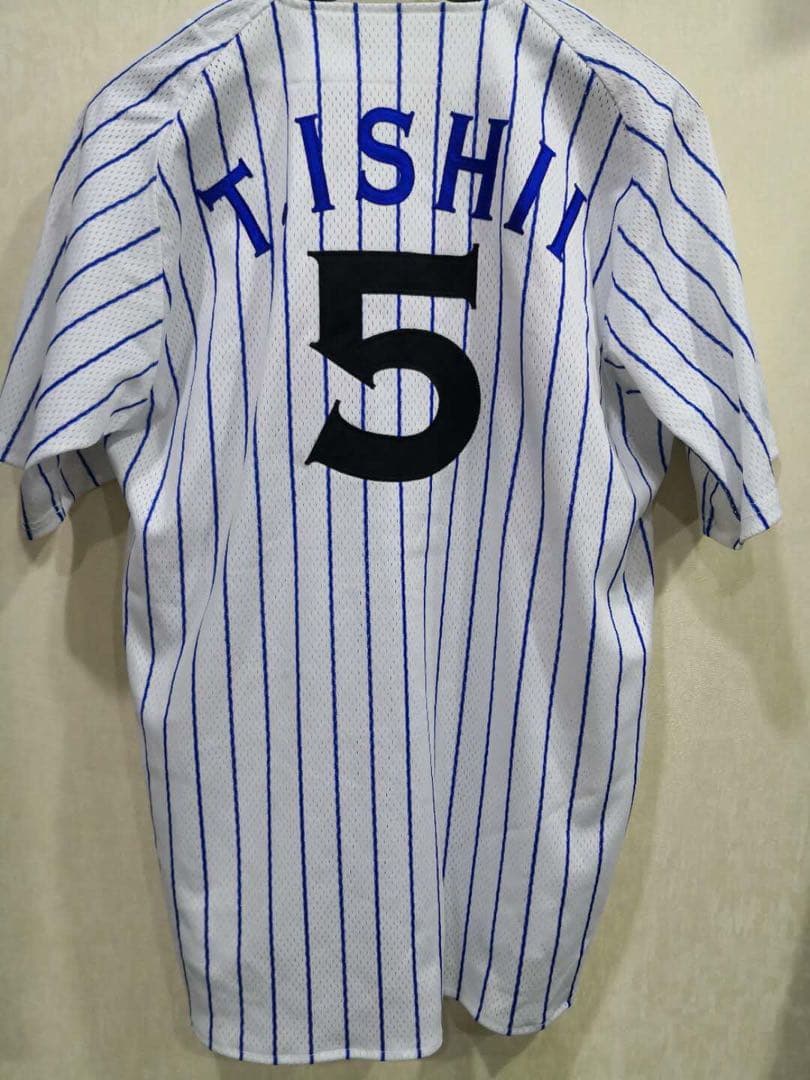 横浜DeNAベイスターズ復刻ユニフォーム　サイズ L豪華刺繍 石井琢