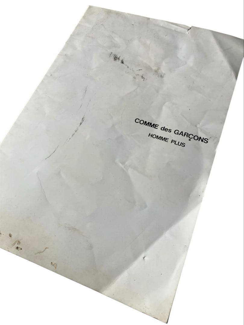 コムデギャルソンオムプリュス カタログ DM 写真集 非売品 川久保玲 4冊