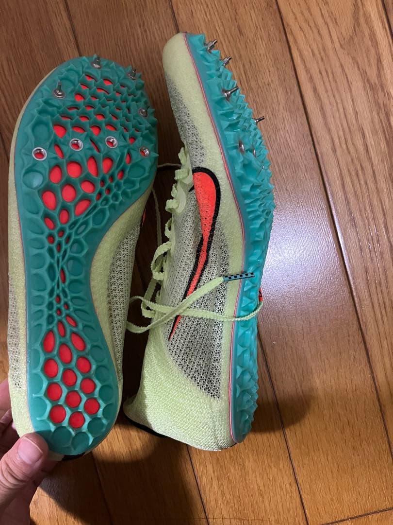 Nike スパイクシューズ イエロー/オレンジ