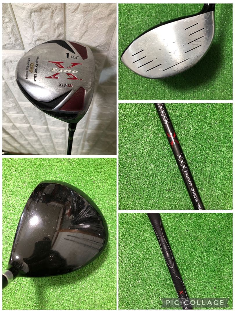 初心者おすすめ☆メンズ ゴルフクラブセット☆X-LINE☆スタンドキャディバッグ