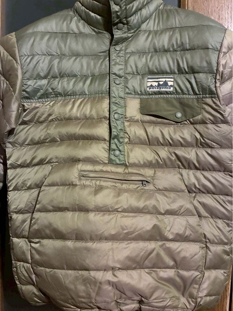 ヤ*マ様 patagonia メンズ・ダウン・スナップT・プルオーバー 40周年