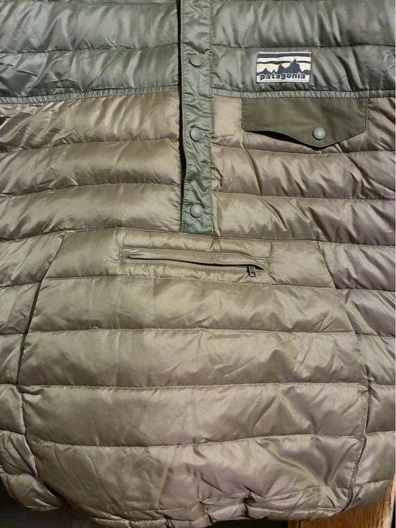 ヤ*マ様 patagonia メンズ・ダウン・スナップT・プルオーバー 40周年