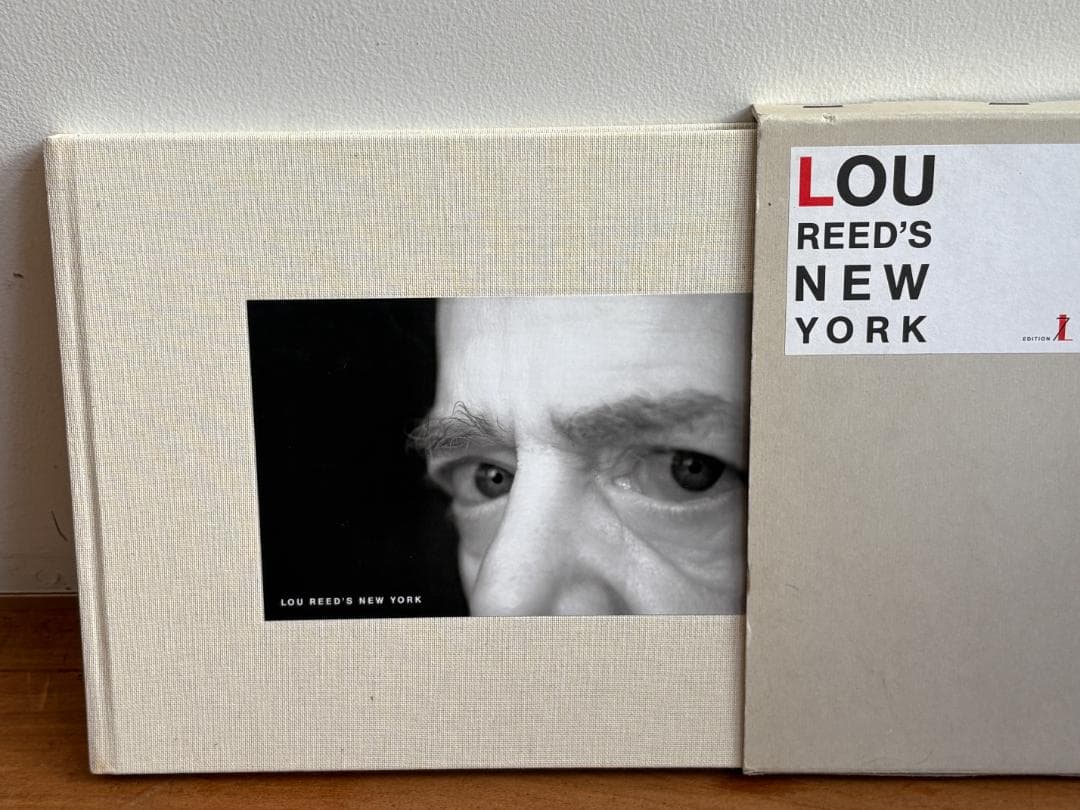 LOU REED'S NEW YORK 写真集 　希少本　ルーリード