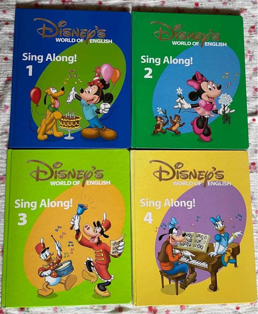 ディズニー英語システム DWE シングアロング新子役DVD CD 絵本ポスター