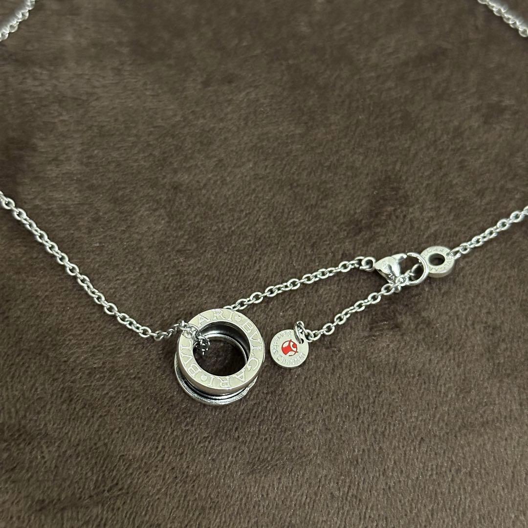 刻印あり BVLGARI ブルガリ　ビーゼロワン　セーブザチルドレン　ネックレス