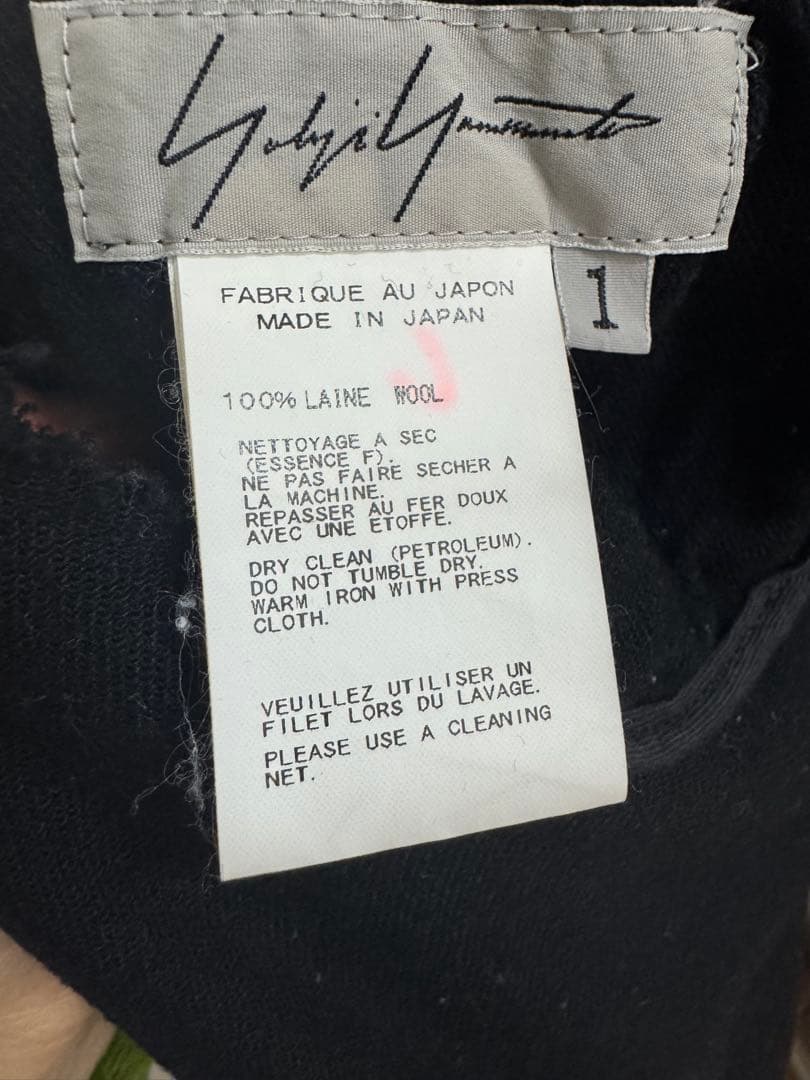 ヨージヤマモト　アシンメトリーワンピース