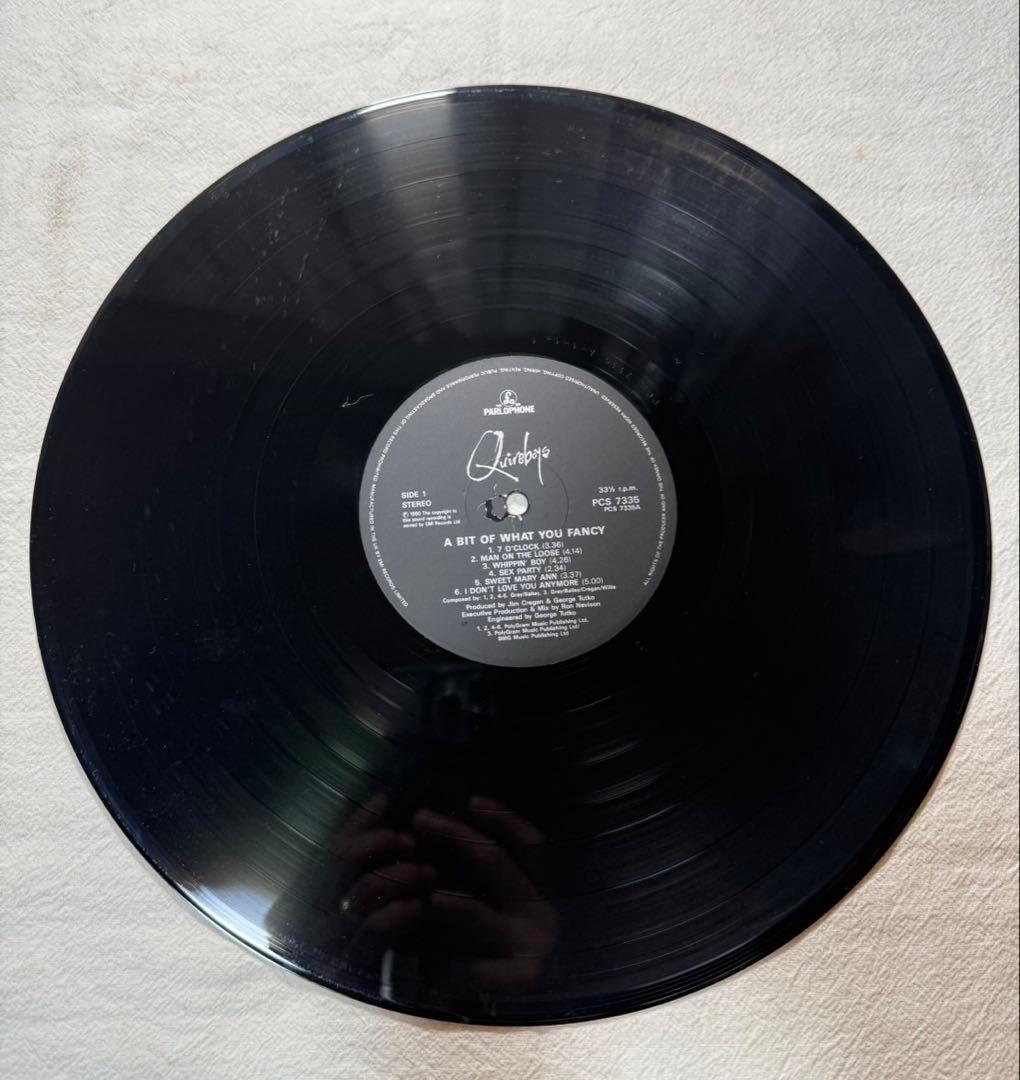 洋楽 Quireboys / A Bit Of What You Fancy LP