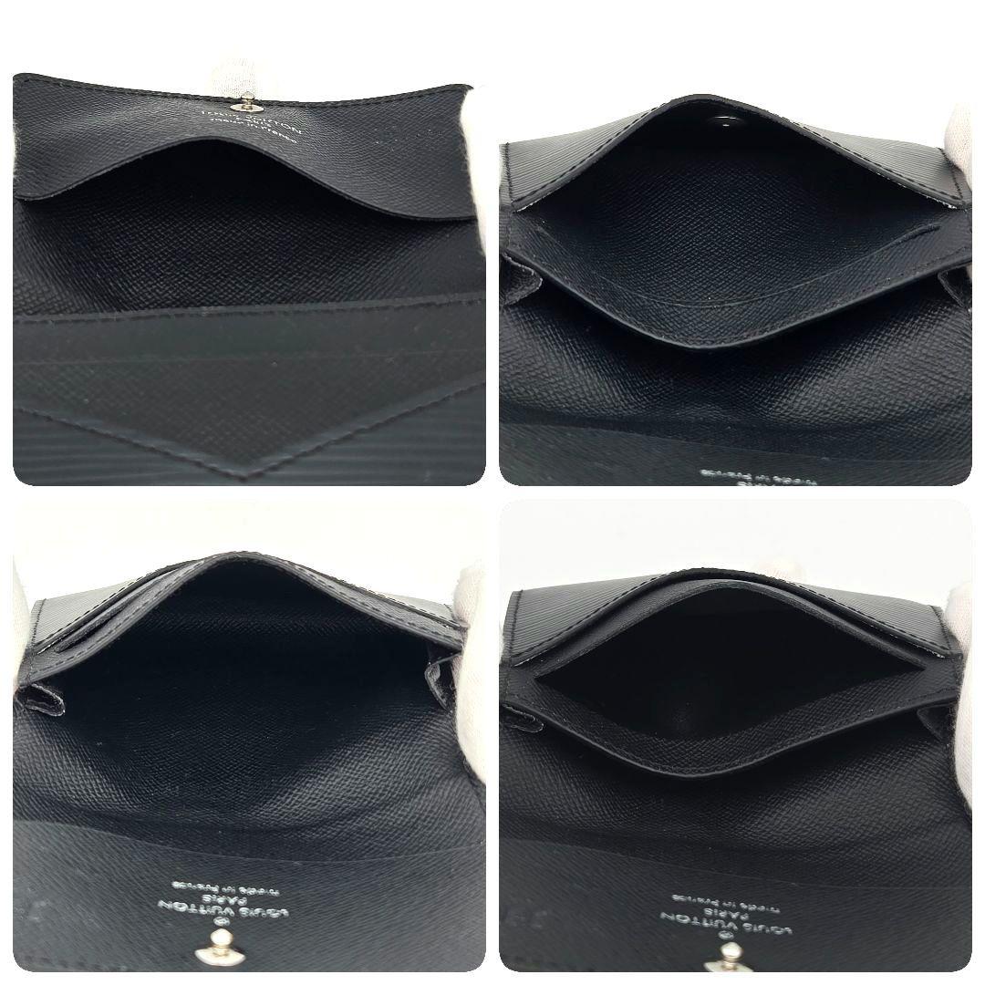 ルイヴィトン アンヴェロップ カルト ドゥ ヴィジット エピ ブラック 名刺入れ