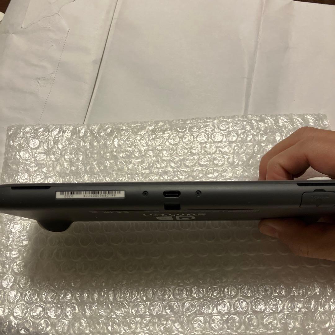 ジャンク】Nintendo Switch Lite グレー ACアダプター付き