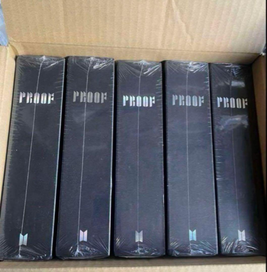 5個まとめ　　BTS PROOF 未開封