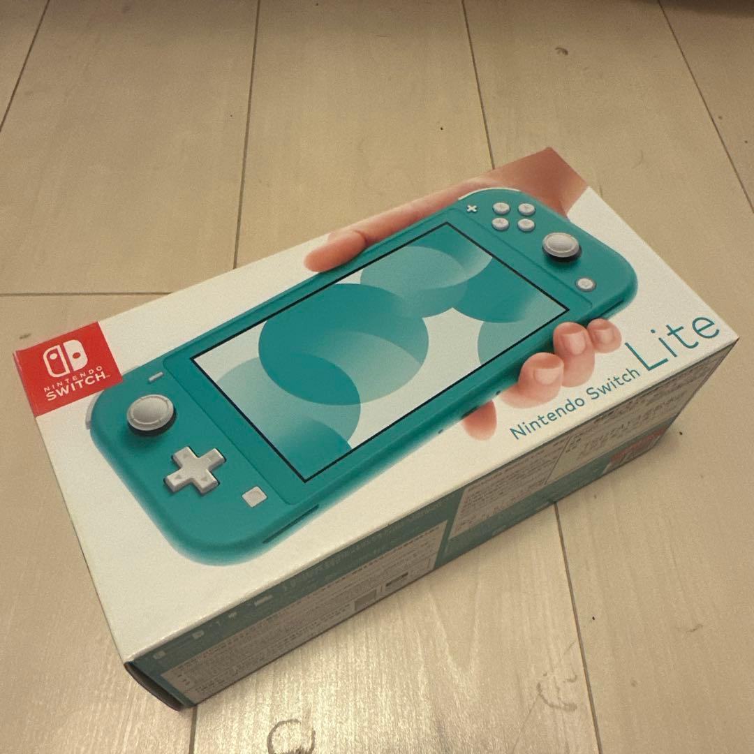 ぽて】Nintendo Switch Lite ターコイズ