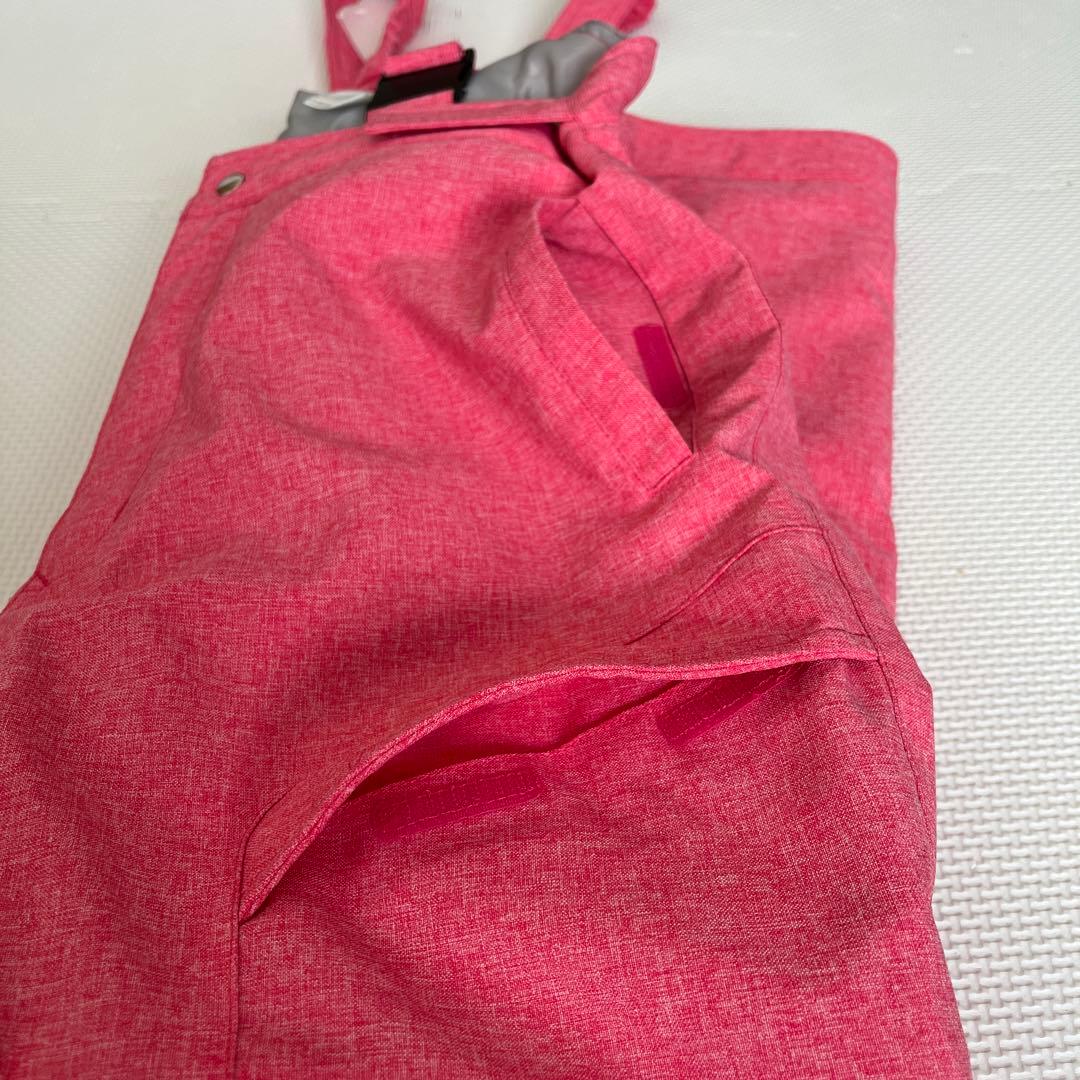 【美品】DESCENTE スキーウェア上下 160cm ブラック ピンク