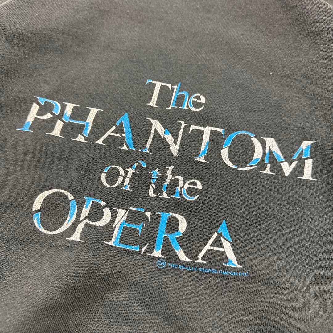 80s USA製 オペラ座の怪人 フルーツタグ 86年製 スウェット グランジ