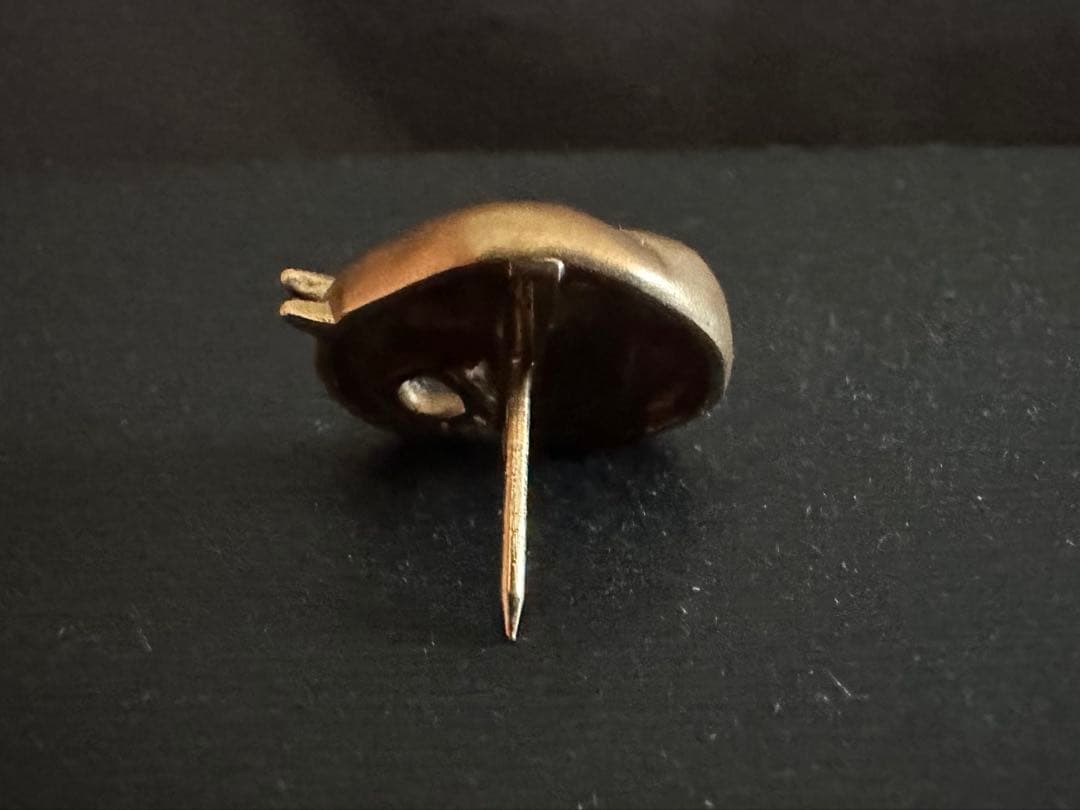 K18 象 ピンバッチ タイタック/ヴィンテージ